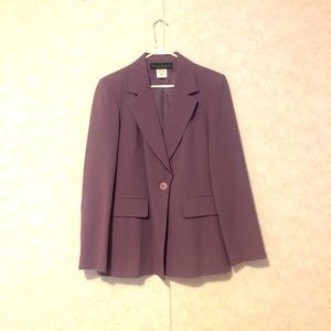 Like new blazer jacket. Soft purple.
